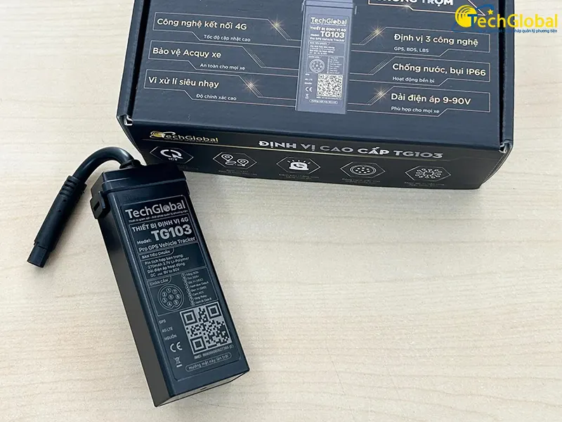 Định vị xe ô tô 4G thông minh TG103