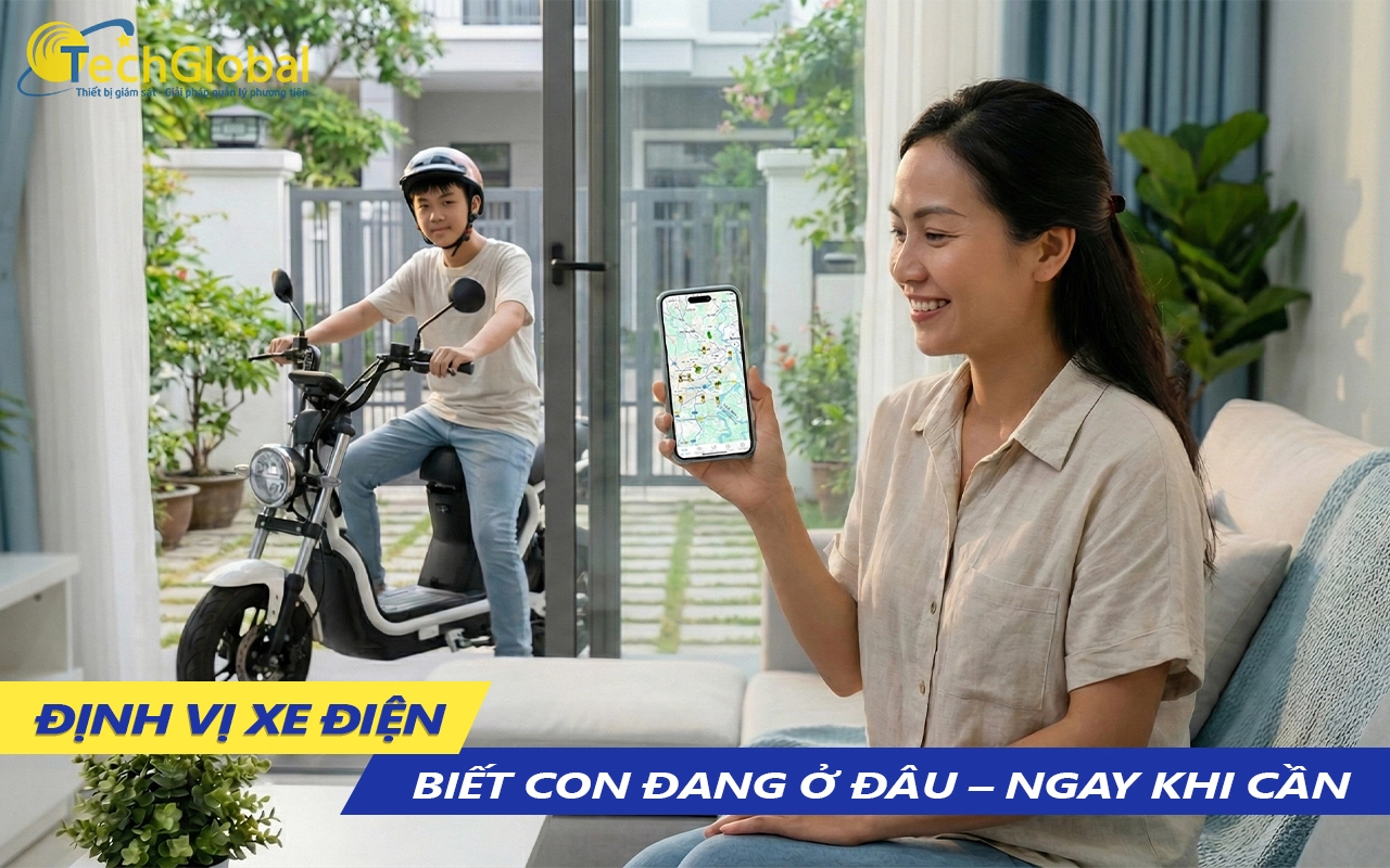 vì sao xe điện cần lắp định vị