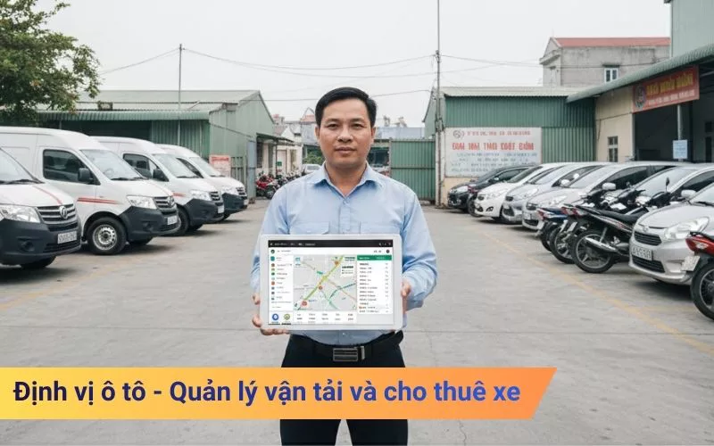 Định vị ô tô - Quản lý vận tải và cho thuê xe