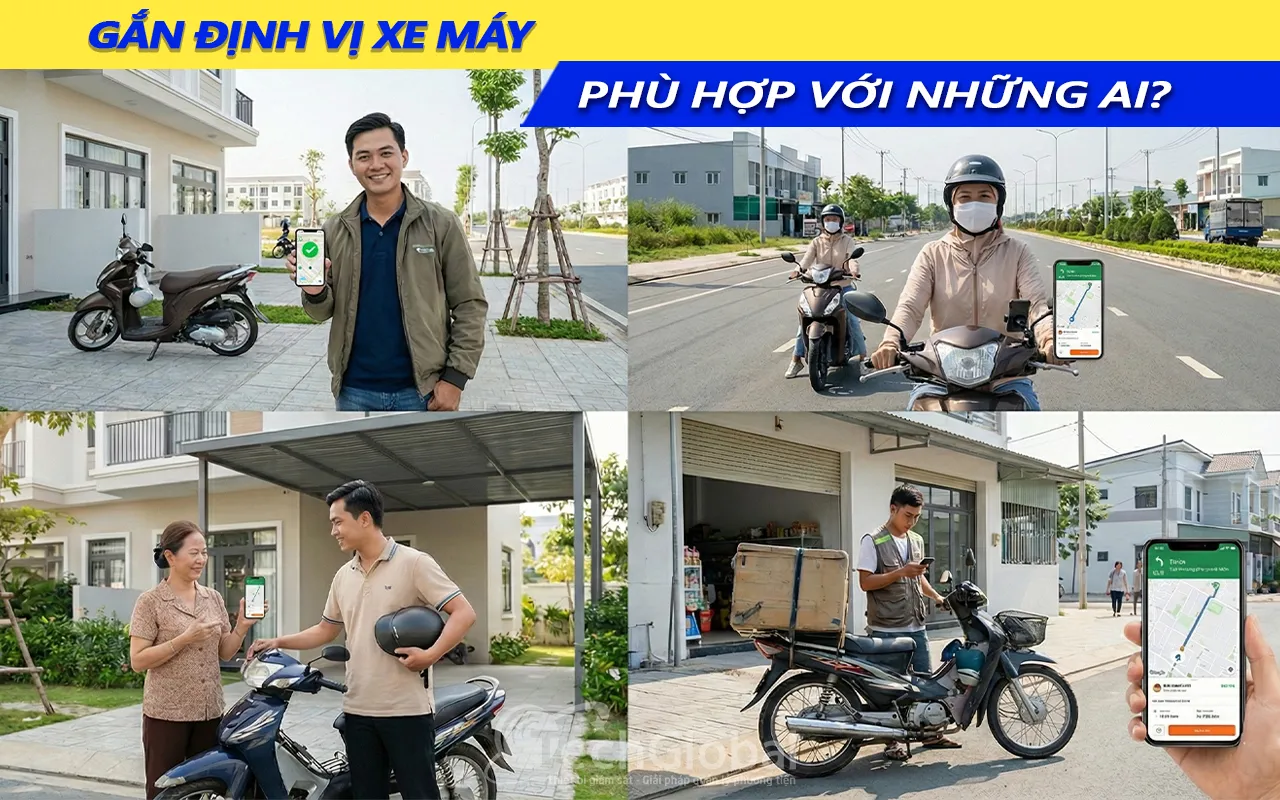 gắn định vị xe máy tại quận 12 phù hợp với những ai