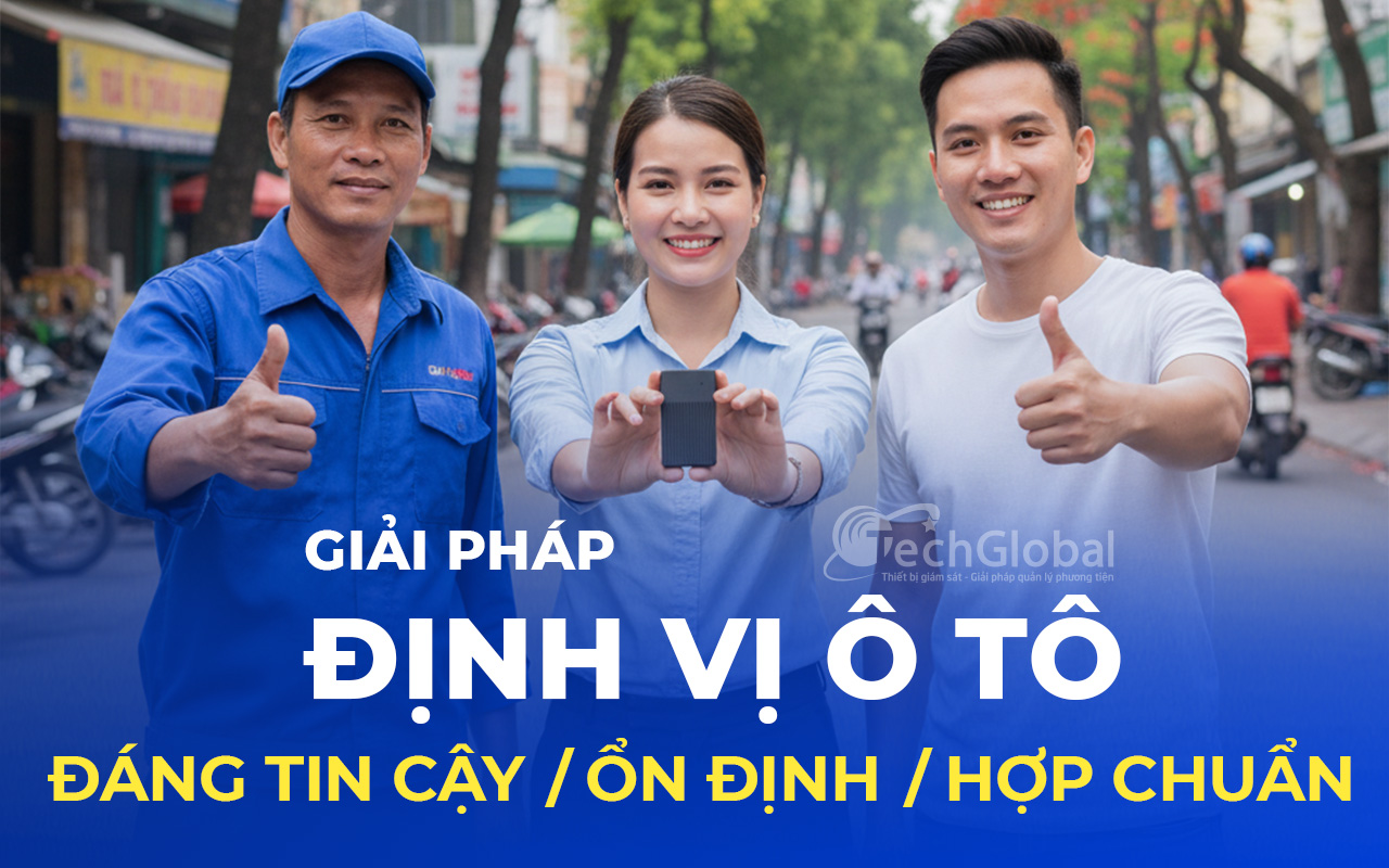 techglobal thương hiệu phân phối thiết bị định vị ô tô hàng đầu