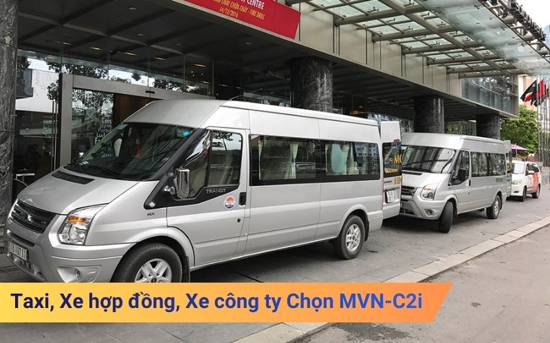 Giải pháp cho xe taxi, xe hợp đồng 16 chỗ, xe công ty 
