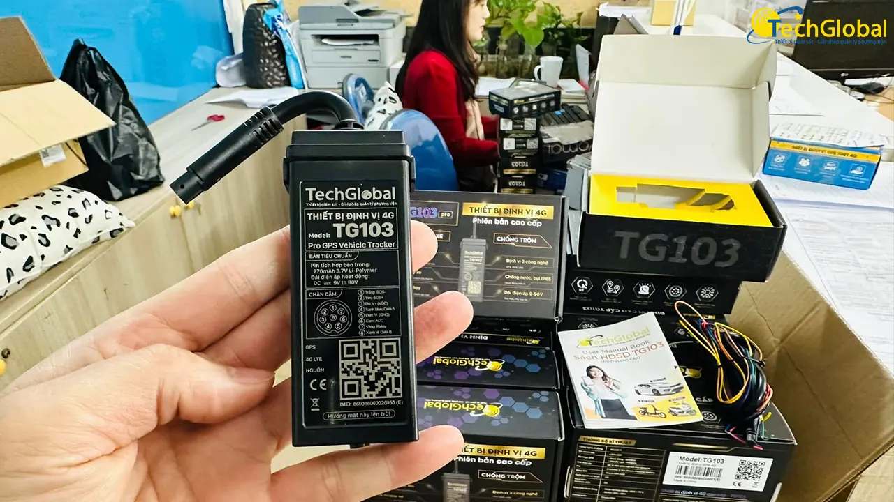 Hình ảnh thực tế định vị GPS TG103