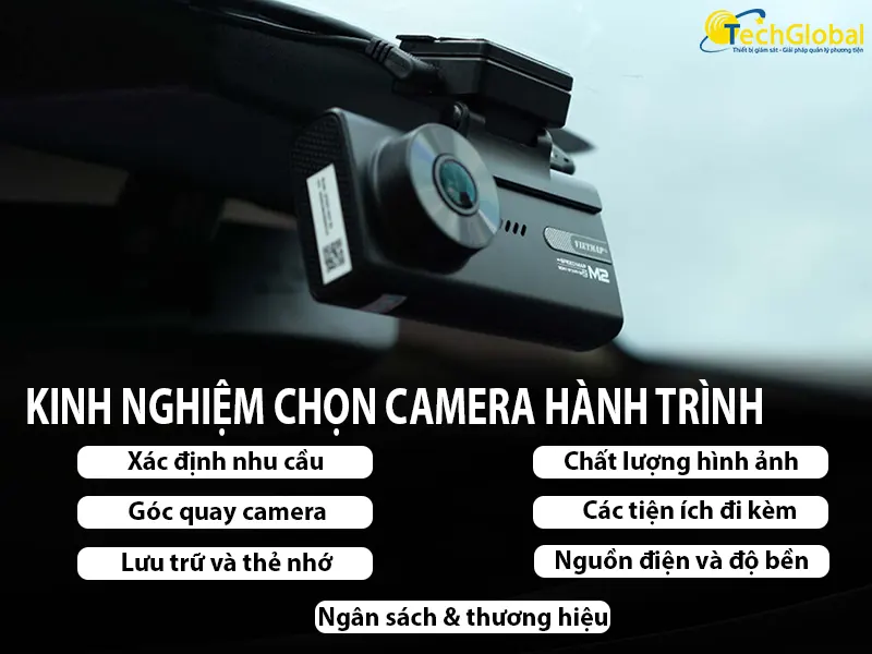 Kinh nghiệm chọn camera hành trình ô tô
