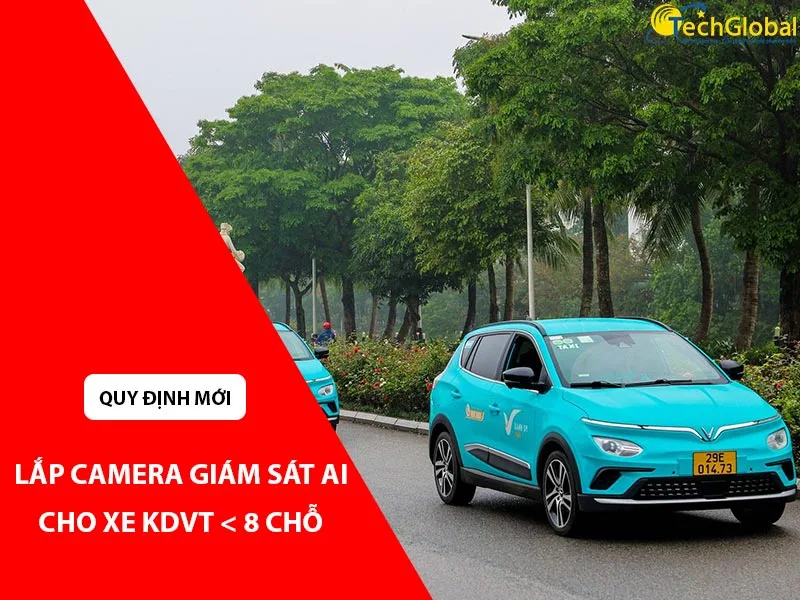 Quy định lắp camera giám sát hành trình AI cho xe KDVT