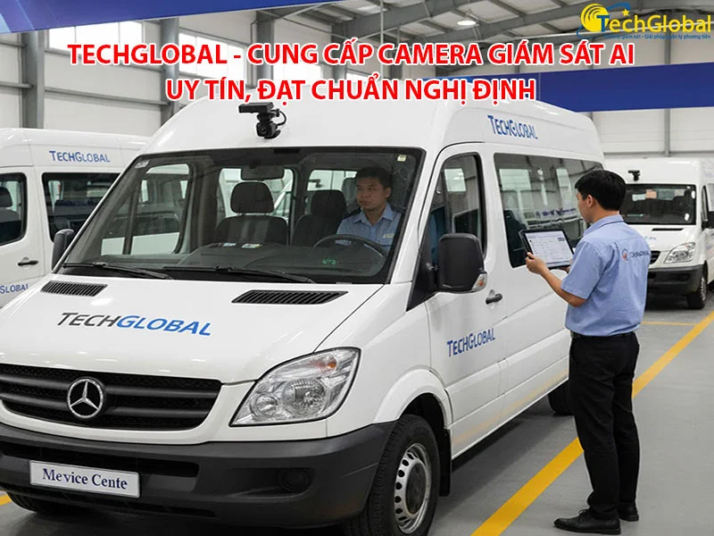 Techglobal cung cấp camera giám sát AI uy tín, đạt chuẩn