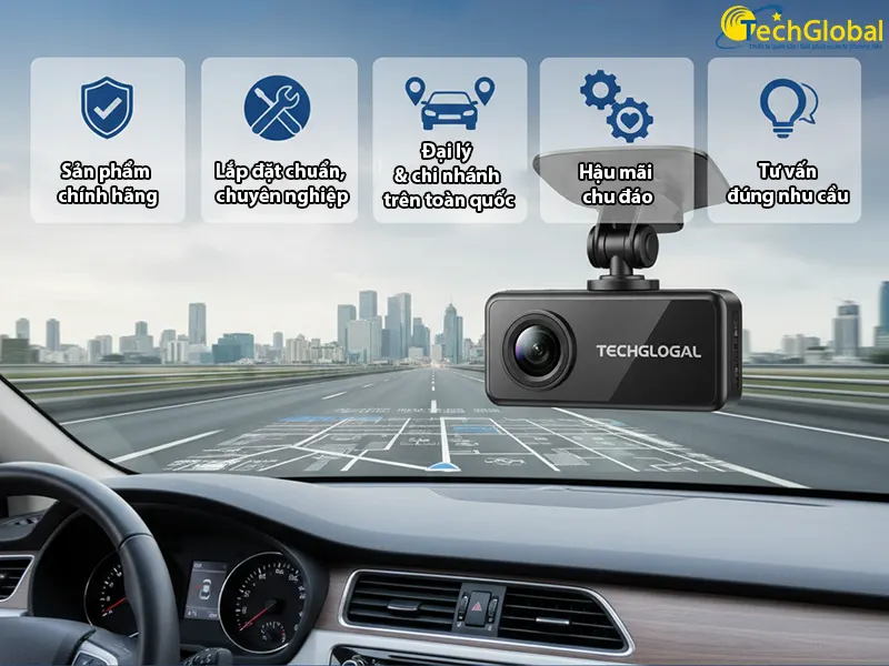 Đơn vị lắp đặt camera hành trình ô tô chính hãng, uy tín toàn quốc