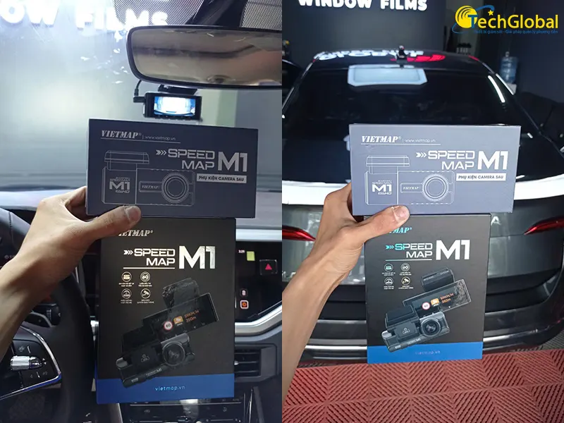 Kỹ thuật TechGlobal lắp Vietmap M1 cho xe Skoda