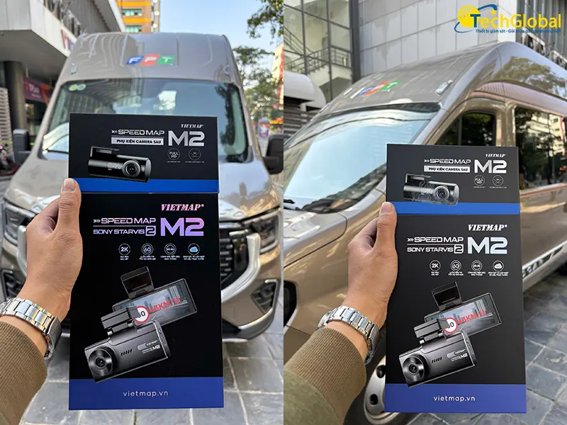 Lắp Vietmap M2 cho xe Ford Transit