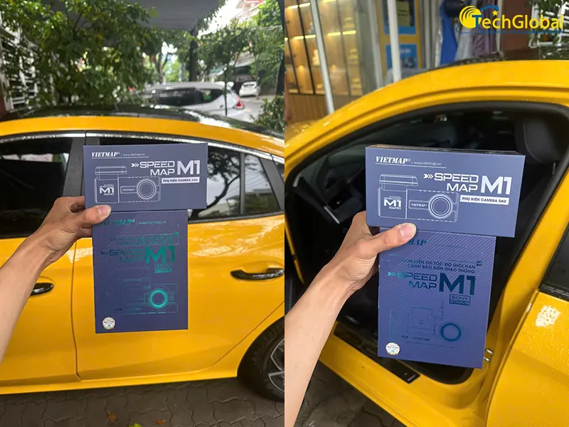 Kỹ thuật TechGlobal lắp Vietmap M1 cho xe MG5