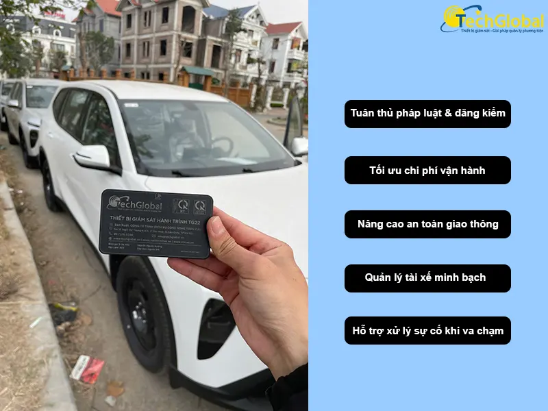 Lợi ích lắp giám sát hành trình GPS cho xe kinh doanh vận tải