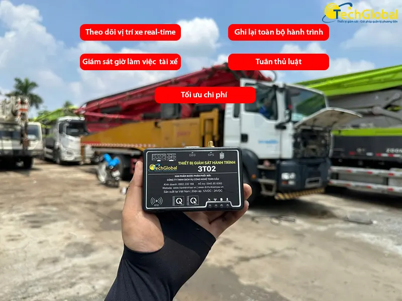 Lợi ích lắp thiết bị giám sát hành trình GPS