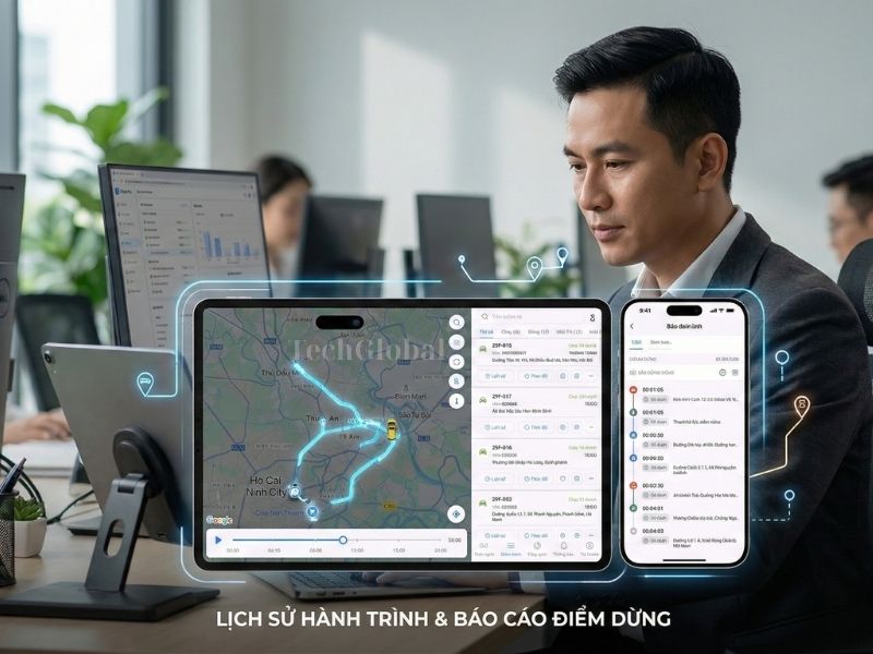 Khả năng lưu trữ dữ liệu thế mạnh của iTrack Pro