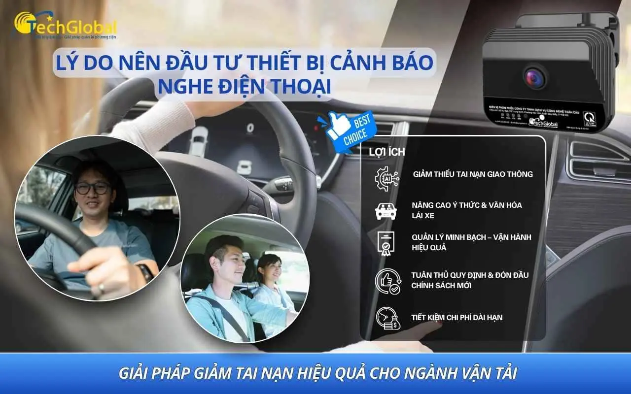 lý do nên đầu tư thiết bị cảnh báo nghe điện thoại
