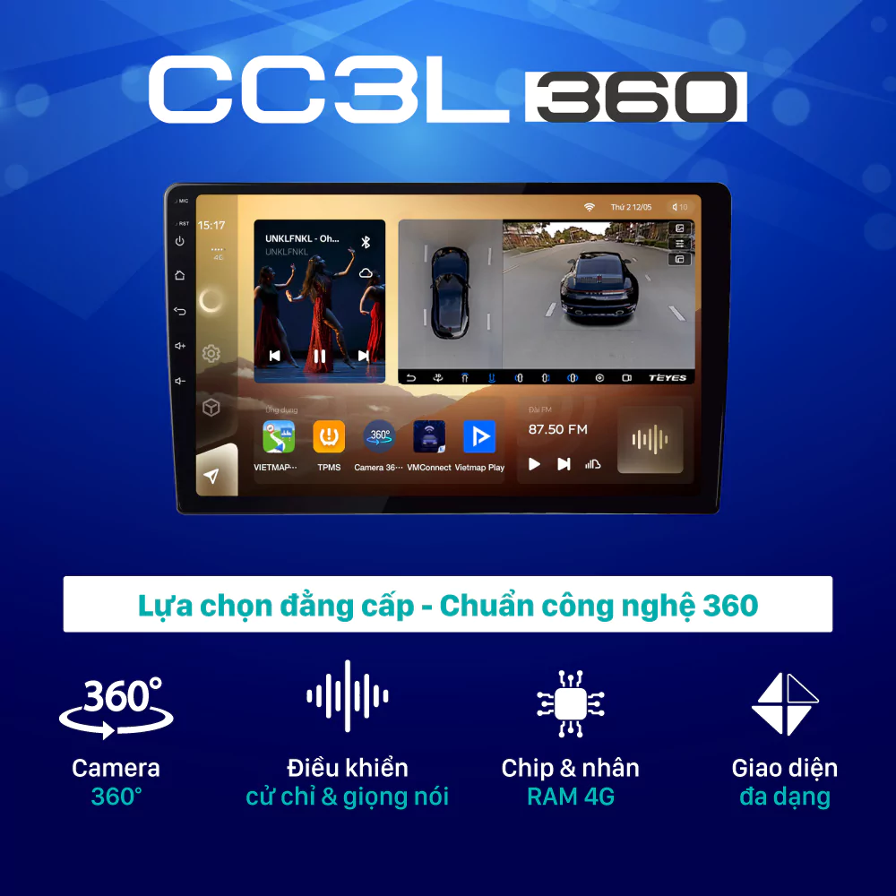 Màn Hình Android Teyes CC3L 360
