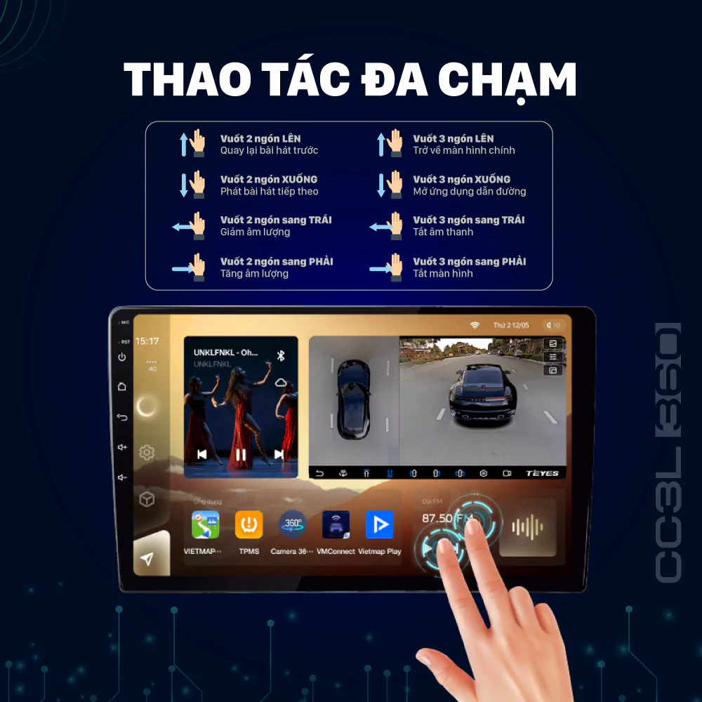 Màn Hình Android Teyes CC3L 360