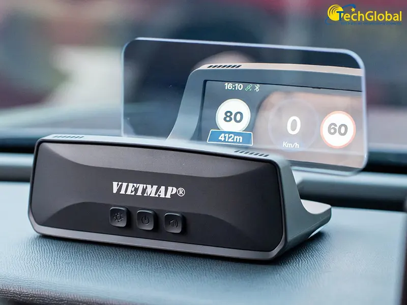 Màn hình hiển thị kính lái HUD H50 có cảnh báo giao thông