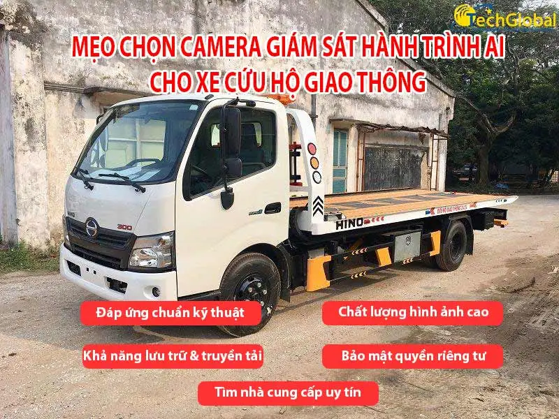 Mẹo chọn hệ thống giám sát thông minh AI cho xe cứu hộ giao thông