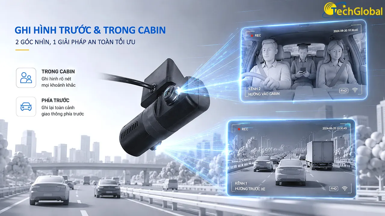 TG D26 có 2 mắt ghi hình trước - trong
