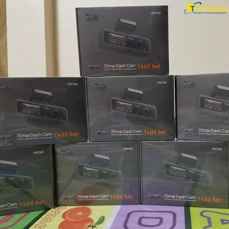Địa chỉ mua camera hành trình 3 mắt 70mai T400 uy tín