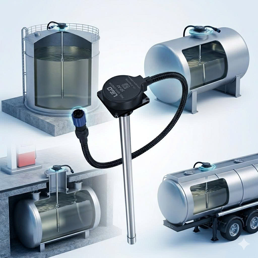 Nguyên lý hoạt động và tính năng kỹ thuật cảm biến đo nhiên liệu