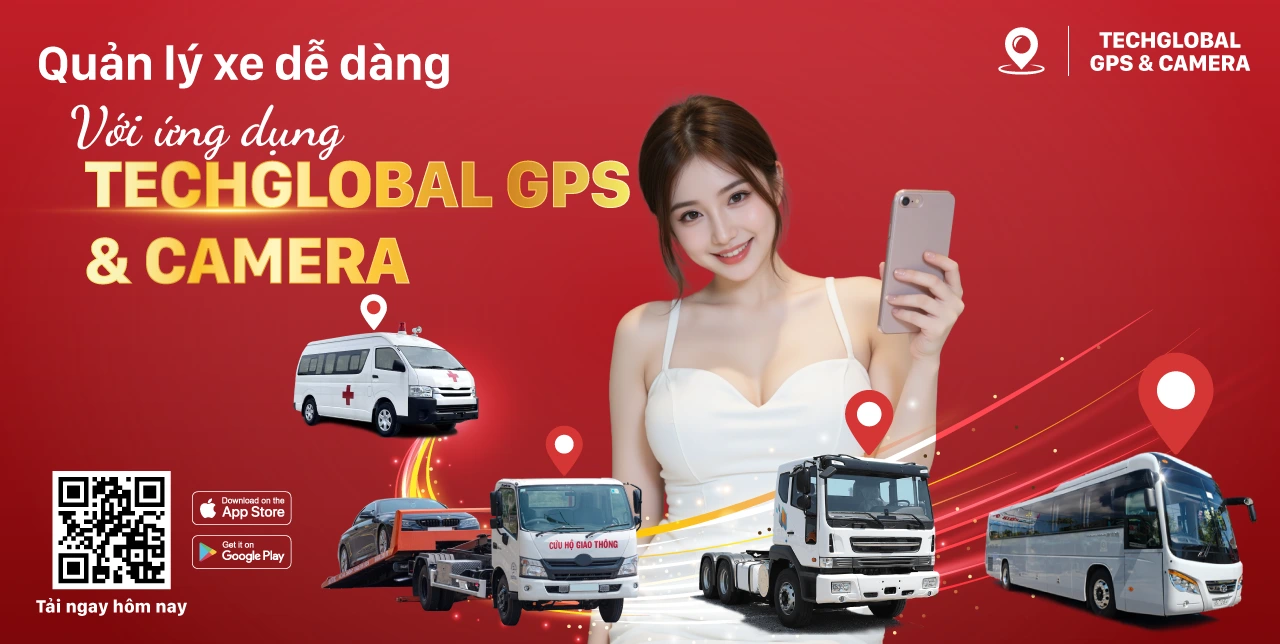 Phần mềm giám sát hành trình TechGlobal GPS & Camera