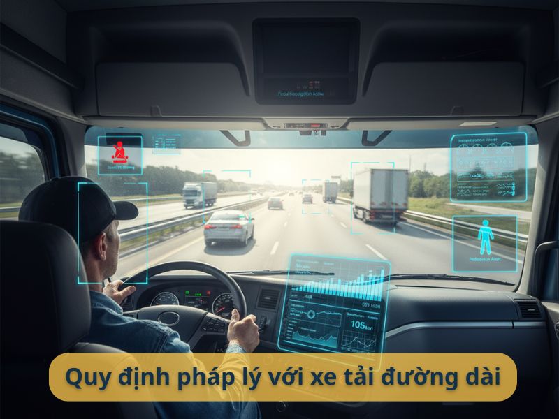 Quy định pháp lý với xe tải đường dài