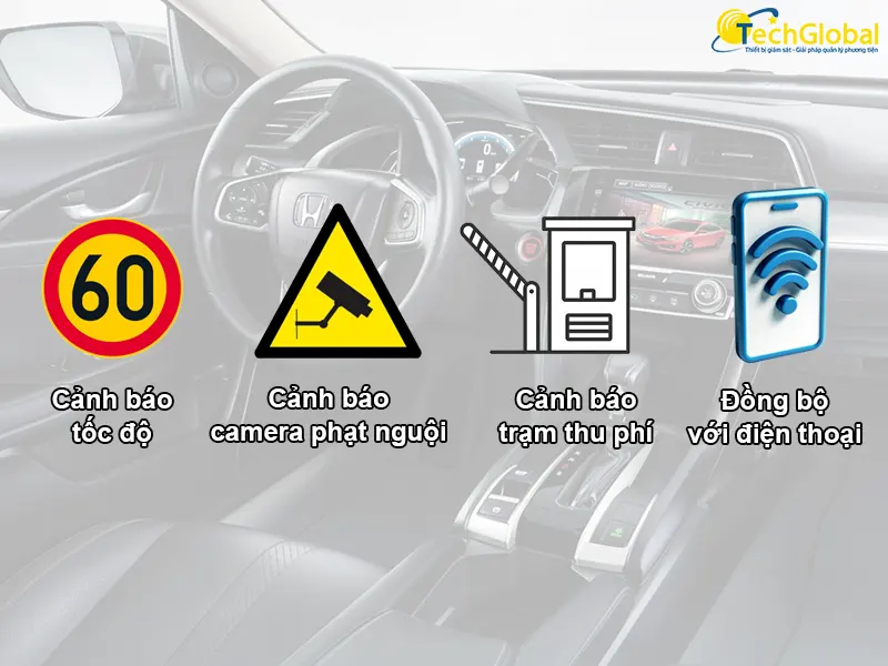 Các tính năng chung có trên cả Vietmap H50 và Vietmap H1AS