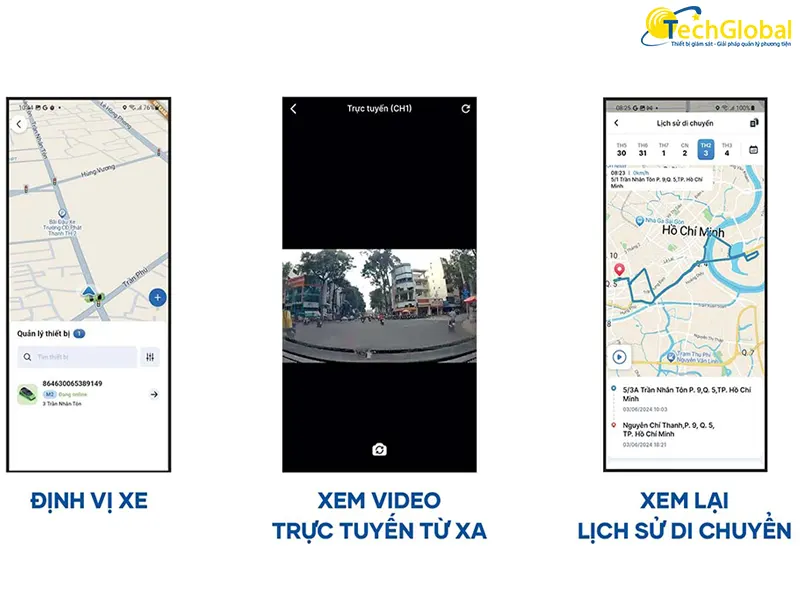 Vietmap M2 có model 4G giám sát trực tuyến xe từ xa