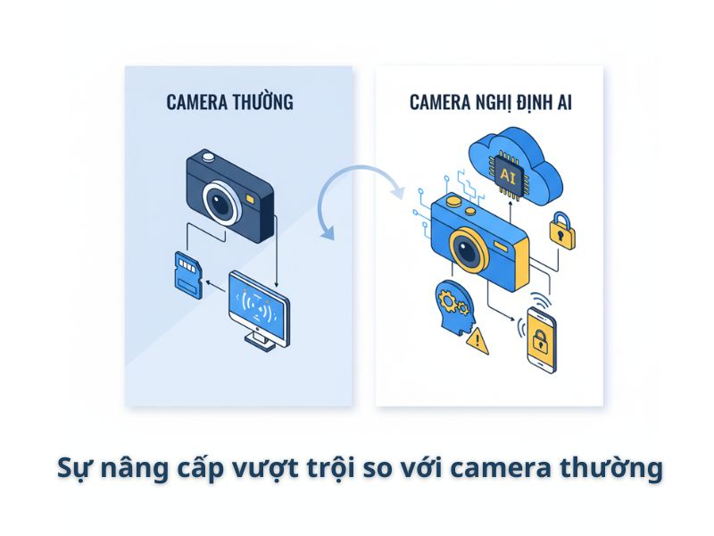 sự nâng cấp vượt trội so với camera thường