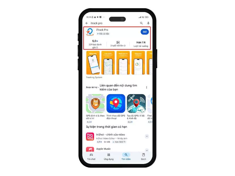 Tải iTrack Pro trên Android (Samsung, Oppo, Xiaomi...)