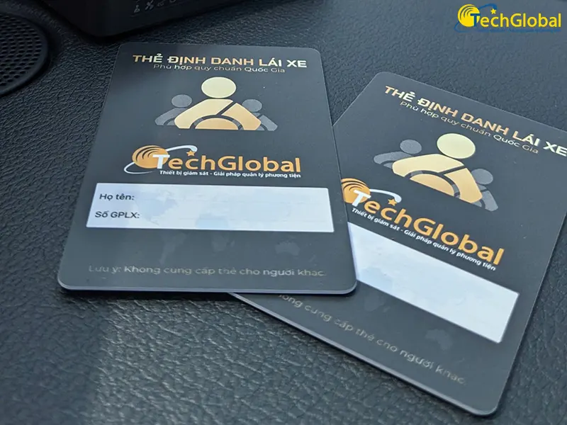 Thẻ định danh tài xế