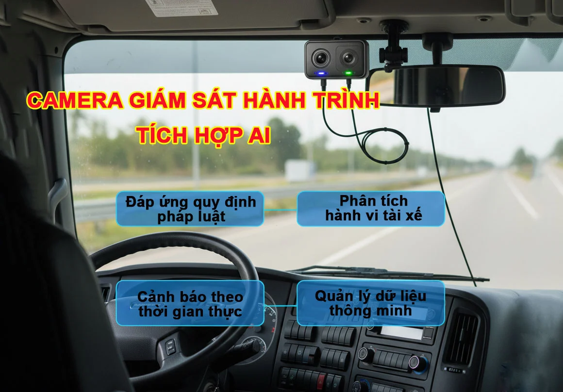 Thế nào là camera giám sát hành trình tích hợp AI
