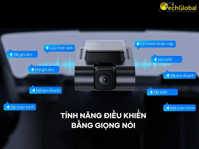 Tính năng điều khiển bằng giọng nói trên Vietmap S720