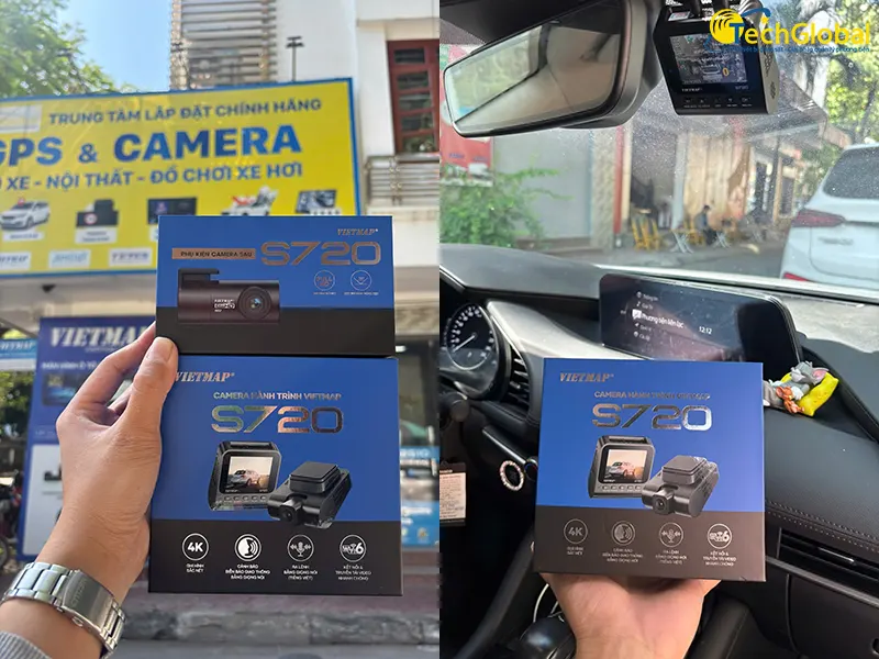 Ưu điểm của camera hành trình ô tô Vietmap S720