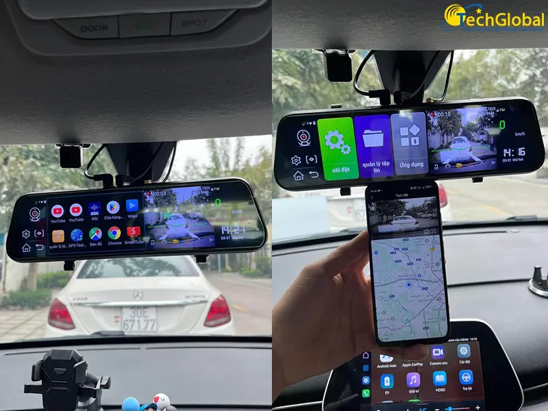 Ưu điểm của camera hành trình Vietmap cho xe ô tô