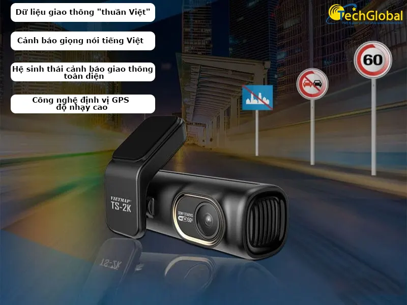 Lý do nên chọn camera hành trình Vietmap có cảnh báo tốc độ