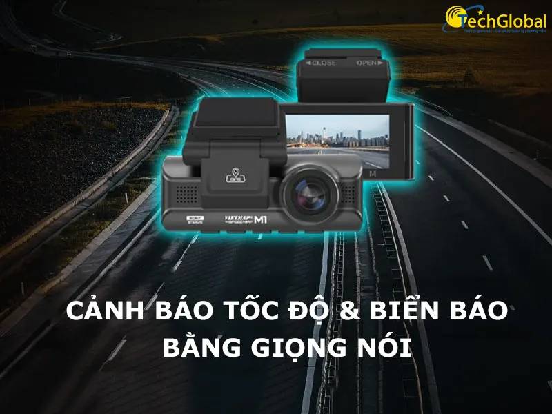 Vietmap M1 cảnh báo giao thông bằng tiếng Việt