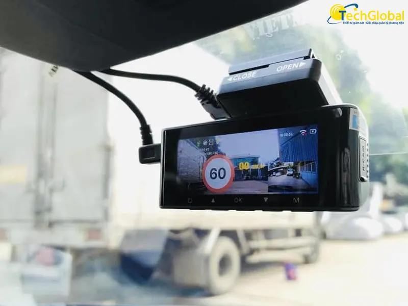 Vietmap Speedmap M1 luôn hiển thị tốc độ giới hạn trên màn hình