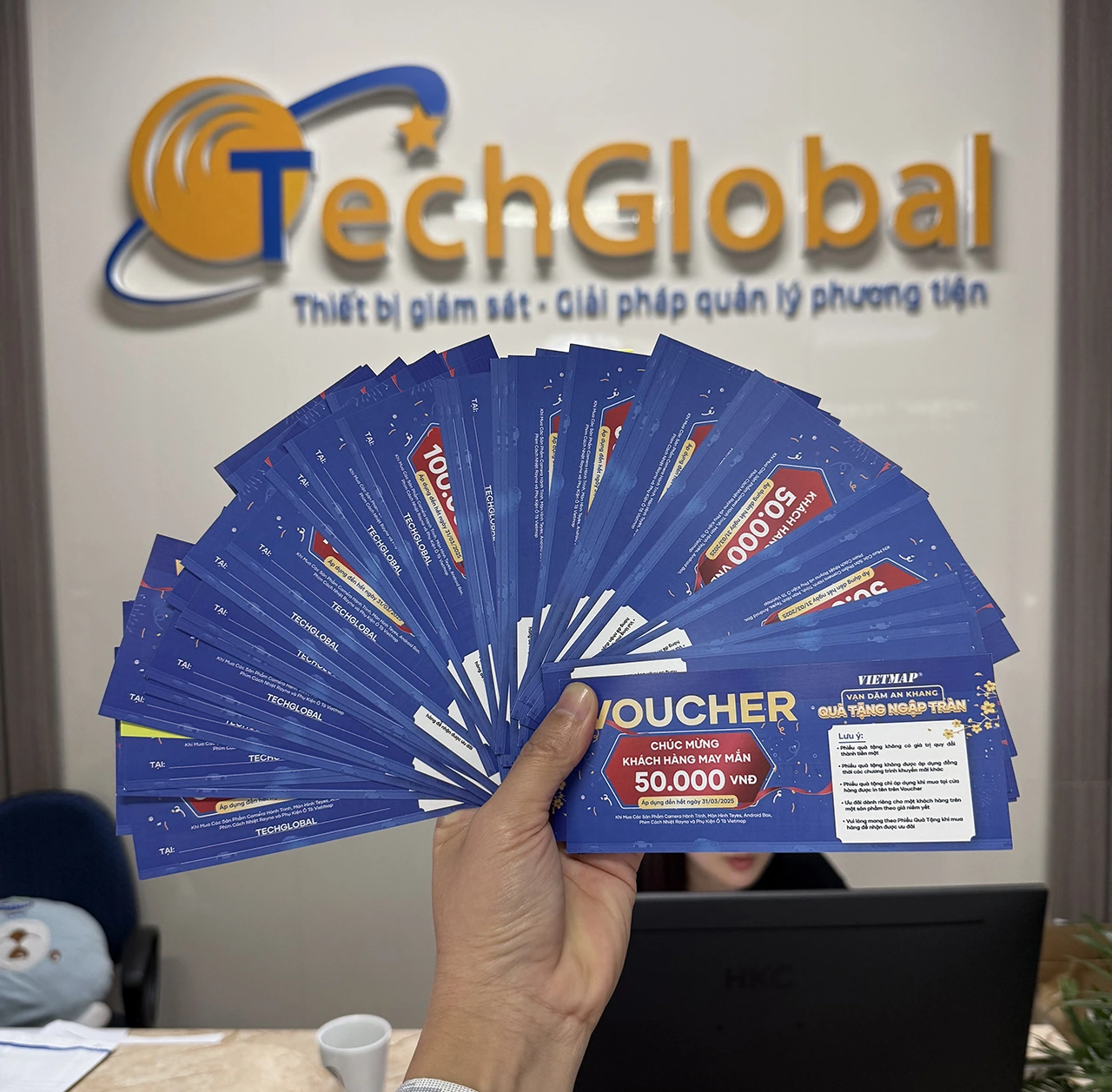 Voucher giảm giá khi mua các sản phẩm Vietmap