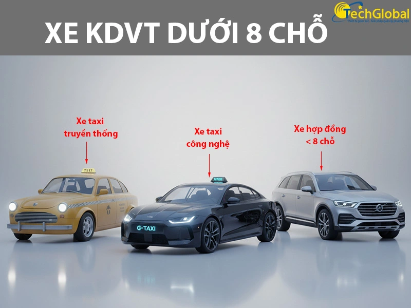 Xe kinh doanh vận tải dưới 8 chỗ là gì
