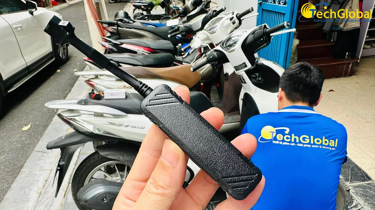 Lắp TG09 cho xe máy SH Mode