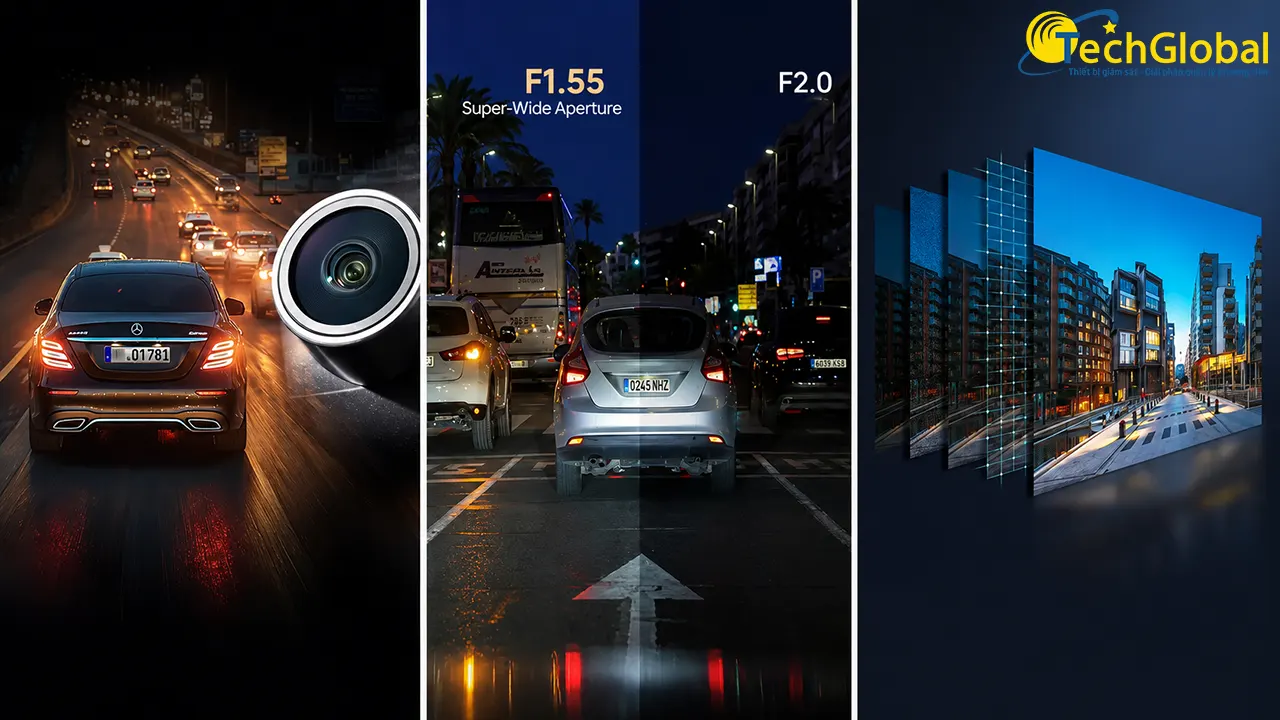 A800SE quay đêm cực nét nhờ tích hợp HDR và Super Night Vision
