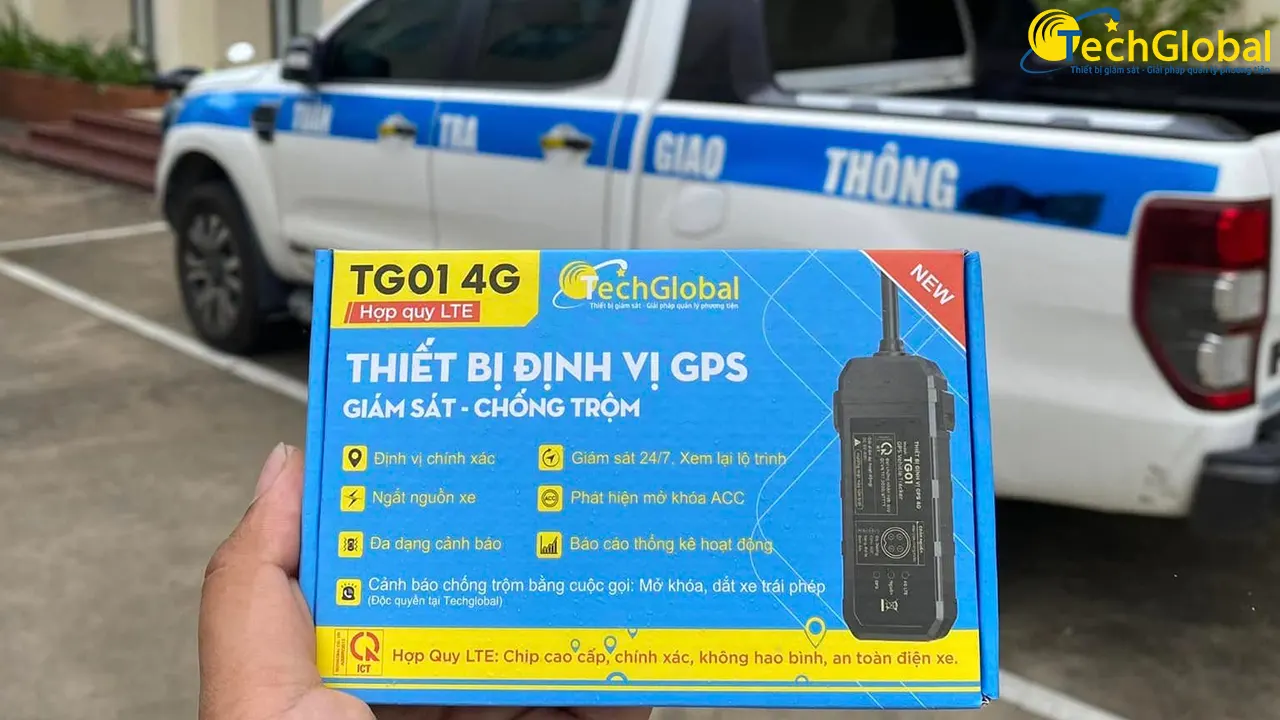 giải pháp giám sát hành trình TG01 cho đội xe máy CSGT TPHCM