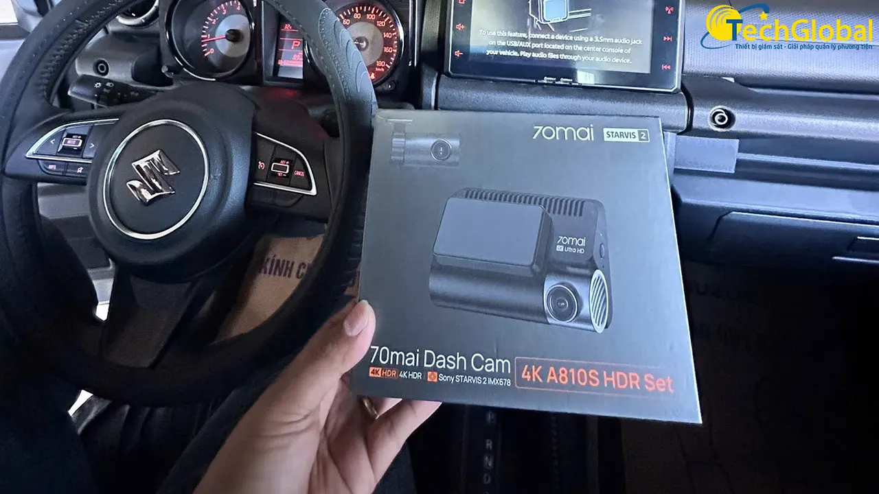 Camera hành trình ô tô 70mai 4K A810S