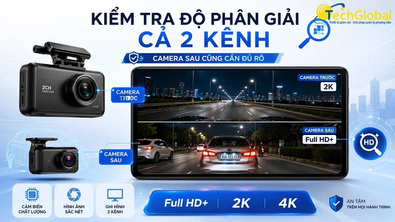 Kiểm tra độ phân giải của camera
