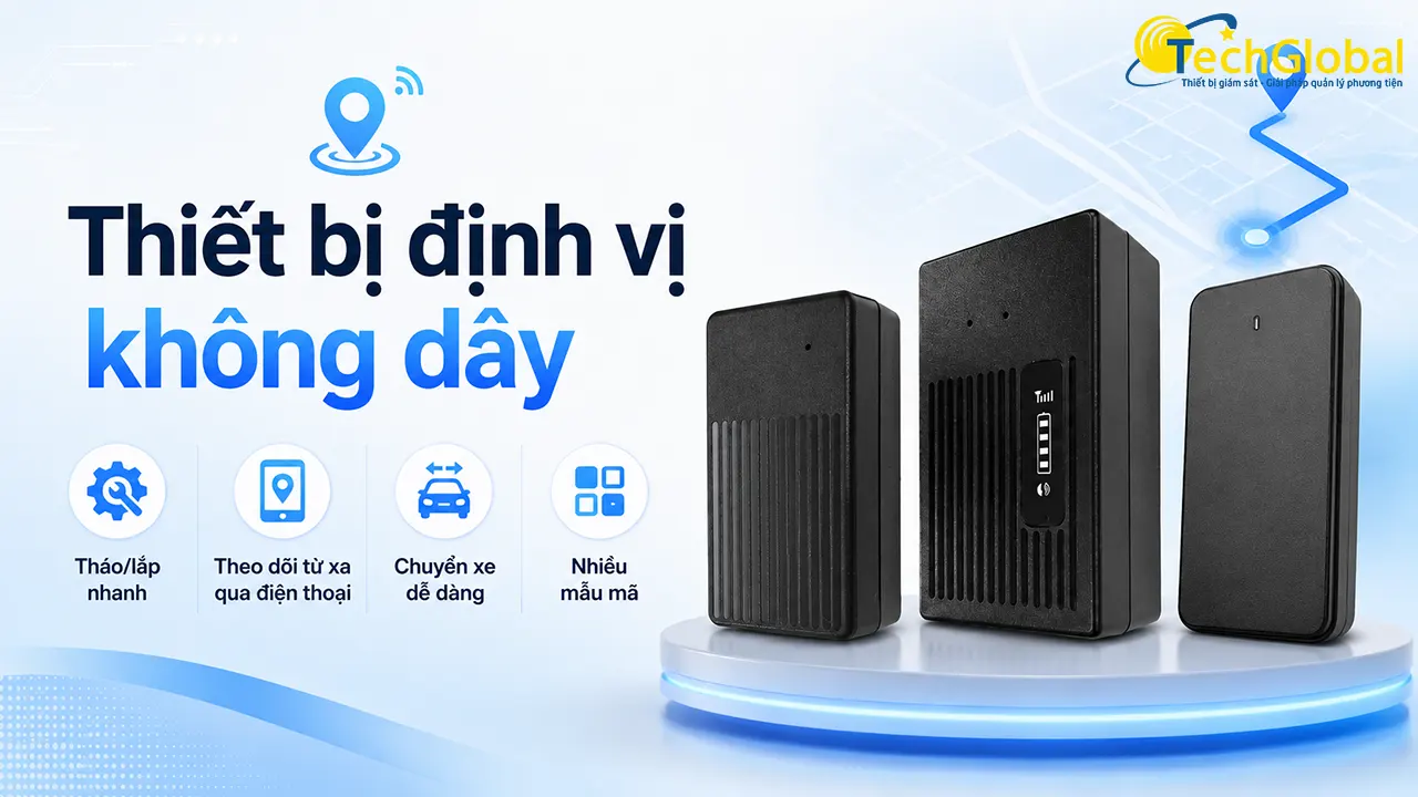 Tổng quan về thiết bị định vị xe máy không dây