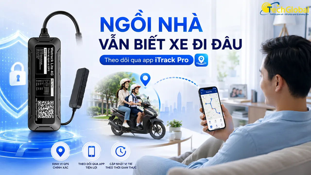 Theo dõi hành trình xe từ xa qua điện thoại