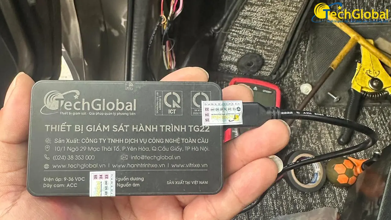 Qúa trình lắp đặt định vị TG22 tại TechGlobal