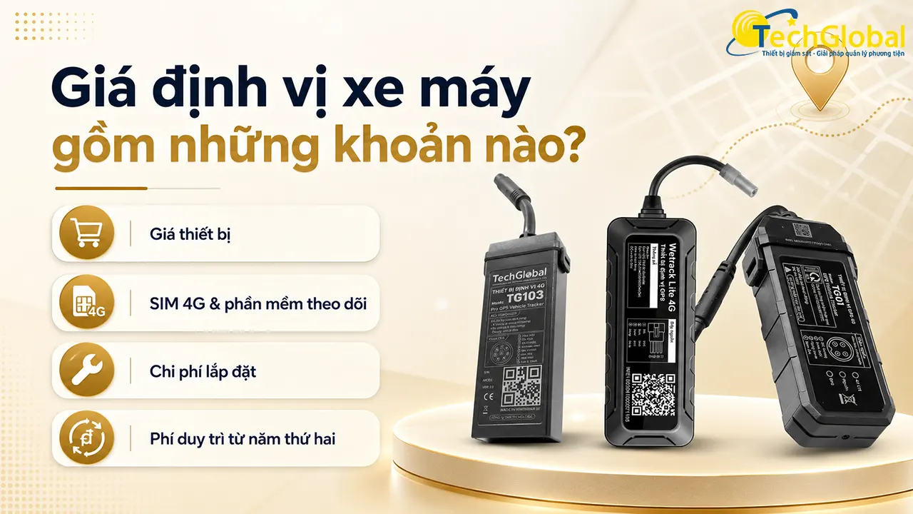 Giá định vị xe máy gồm những khoản nào